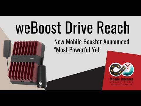 Product Overview: weBoost Drive Reach Mobile - 'Most Powerful Vehicle Cellular Booster Yet'
