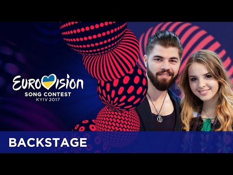 Ilinca ft. Alex Florea (Romania): 'Alex looks like Dracula, doesn't he?'