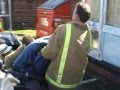 Fire experience day participants dragging a Fire Rescue dummy out of a smoke filled building during a simulated fire rescue exercise. At the end they discover that the dummy was real.
Event Fire & Rescue at Redhill Aerodrome Fire experience day participants dragging a Fire Rescue dummy out of a smoke filled building during a simulated fire rescue exercise. At the end they discover that the dummy was real.
Event Fire & Rescue at Redhill Aerodrome