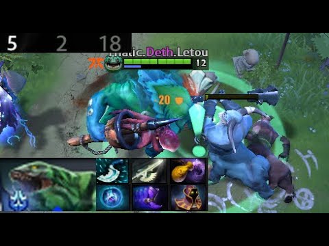 Deth - Tidehunter | Fnatic vs Elephant  (game 2) BO2 | The International 2021