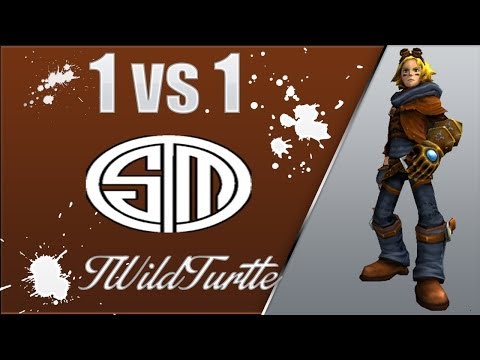 TSM wildturtle ~ ShowDown 1 vs 1 : WildTurtle Vs Bjergsen