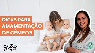 É POSSÍVEL AMAMENTAR GÊMEOS EM LIVRE DEMANDA? VÍDEO RÁPIDO COM DICAS PARA MÃE DE GÊMEOS!