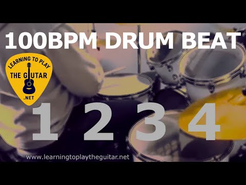 100 BPM Drum Beat - 4/4 Time - Metronome