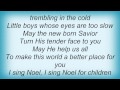 Bing Crosby - I Sing Noel Lyrics_1