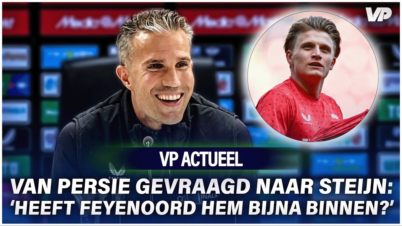 Thumbnail for article: Van Persie maakt wens duidelijk: 'Hoop dat hij blijft en verlengt bij Feyenoord'