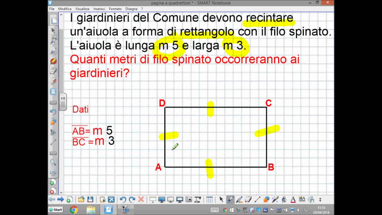 Come organizzare e svolgere un problema di geometria