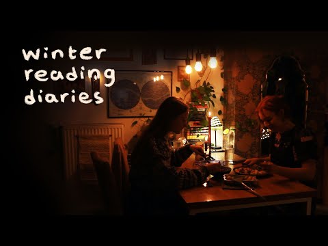 winter book recommedations & warm nights ❄️ winter reading diaries