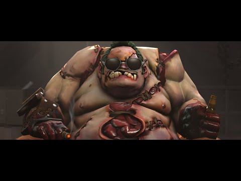 PLAYING PUDGE MID CUS REASONS IN THE ARCHON BRACKET IS TOO EZ - Immortal Smurf - Dota 2