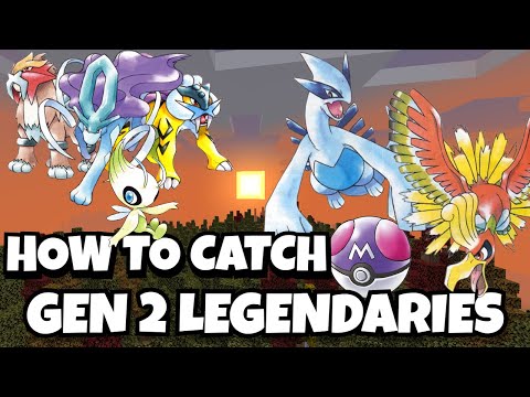 How To Catch EVERY Generation 2 LEGENDARY in Pixelmon!