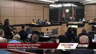 Timothy Ferriter sentenced to 5 years in prison for abusing teenage son who he locked in a box fo...