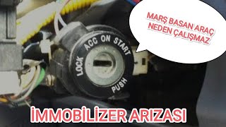 motor neden çalışmaz immobilizer arızası nedir ne işeyarar detaylı anl