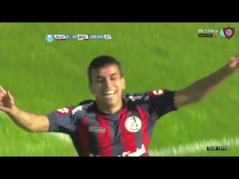 Los goles oficiales de Angel Correa en San Lorenzo, a siete años de su debut