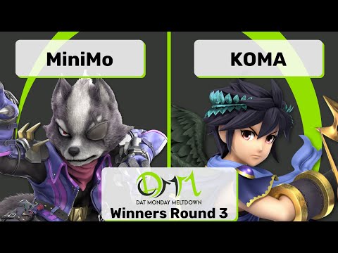 DAT Monday Meltdown #202 - Winners Round 3 - MiniMo vs KOMA
