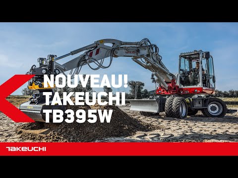 Video d’instruction Takeuchi TB395W Excavatrice Mobile