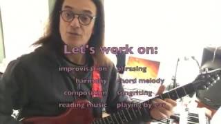 Guitar lessons online with Beledo
