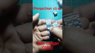 Download lagu cara mengecilkan strap/tali jam tangan CASIO #jamtangan #casio #watch #tips mp3