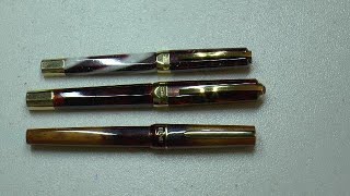 Fountain Pen Shootout Circling the Square (BENU vs Visconti)