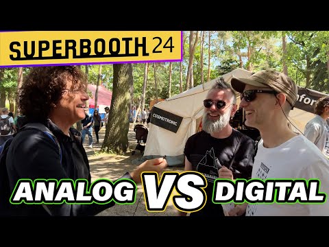 Let's Talk "Analog vs Digital" at Superbooth '24