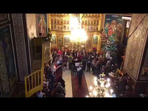 Bună dimineața, Moș Crăciun - Corul CATEDRALA - 24.12.2017 la Biserica Dorobanți.