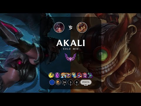 Akali Mid vs Ziggs - EUW Master Patch 13.13