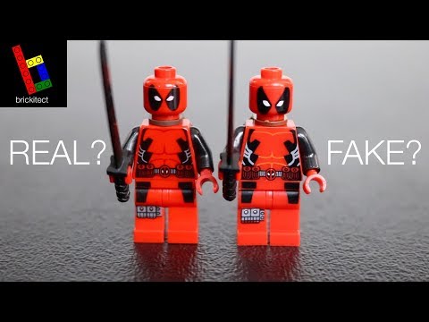 LEGO DEADPOOL: REAL VS FAKE!