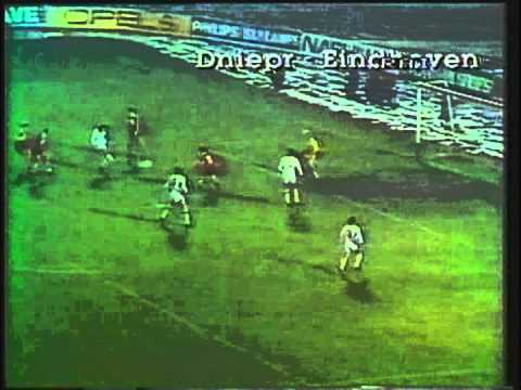 1985 November 6 Dnepr USSR 1 PSV Eindhoven Holland 0 UEFA Cup