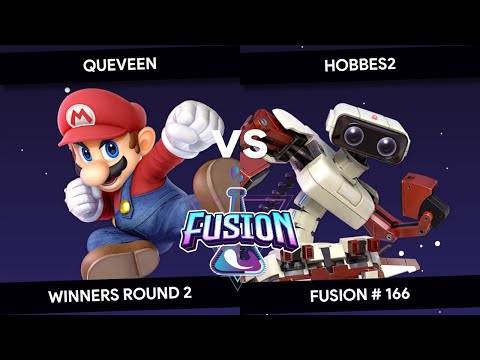 Fusion #166 - Queveen (Mario) vs Hobbes2 (ROB) - Winners Round 2