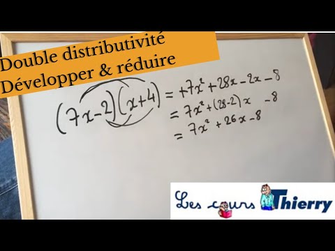 Développer une expression littérale (4/4) – double distributivité | Maths 4e-3e