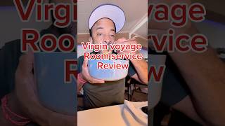 Virgin voyage room service review!