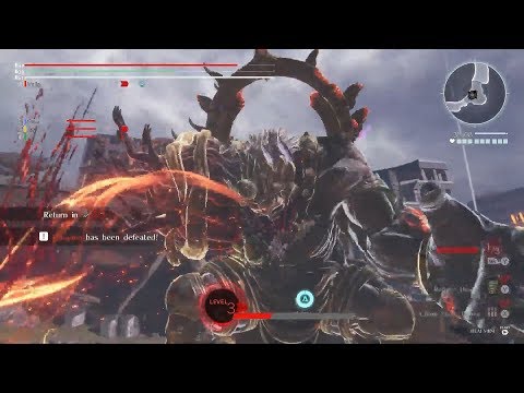 God Eater 3 - Long Blade Gameplay: Tir Na Nog (False Idol & Nuadha)