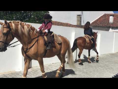 Lara e landau na expo égua 2017