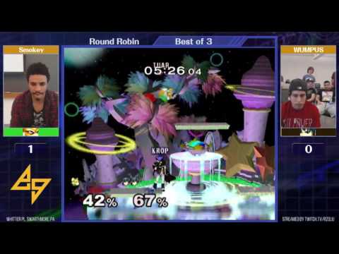 Event Match 22: Smokey (Fox) vs Wumpus (Marth) - Pools