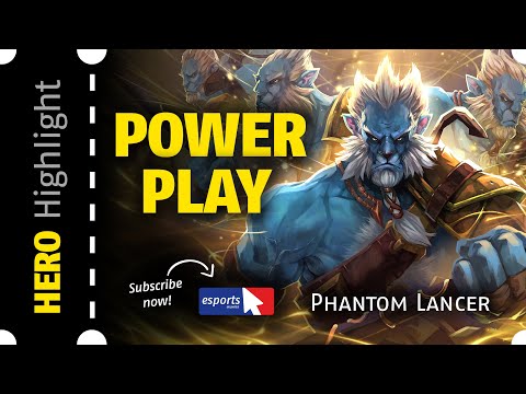 Phantom Lancer DOTA 2 (POWER PLAY) - GUIDE and GAMEPLAY for Dota update 7.26b watch Miracle of Nigma