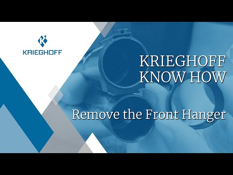 Krieghoff Know How - Remove the Front Hanger