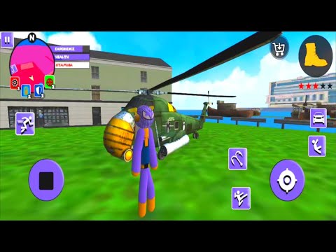 Big Giant Spider Stickman Rope Hero Vice Town New Update 2022
