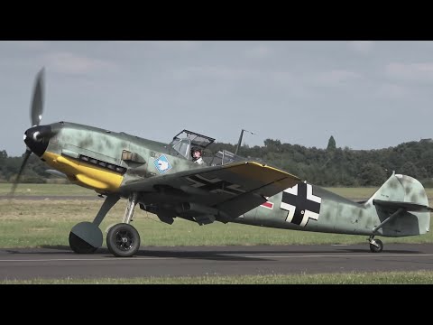 Messerschmitt Bf 109 'Red 12' Takes Flight – Experience WWII's Iconic Warbird in Action!