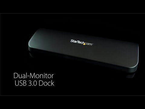 Stotis / replikatorius StarTech 4K Dock USB (USB3DOCKHDPC) video