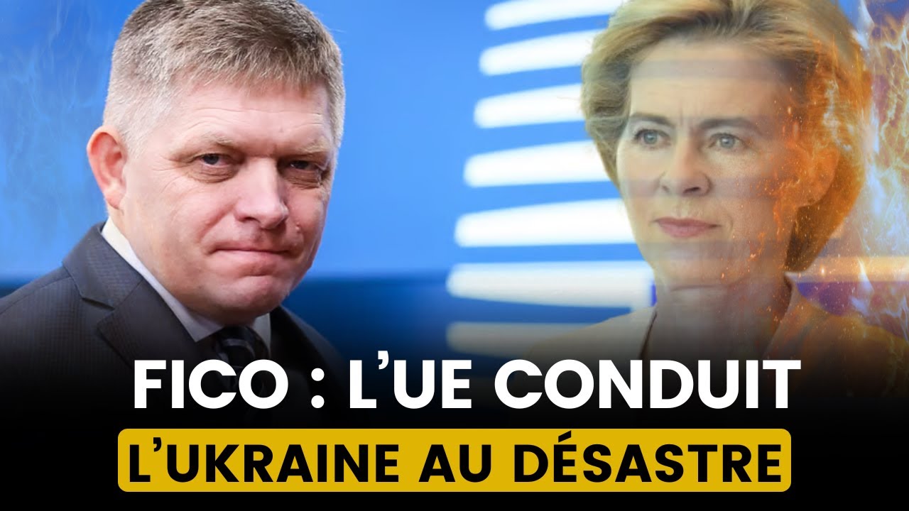 ROBERT FICO DÉVOILE L'ABSURDITÉ DE L'UE : STOP À LA GUERRE EN UKRAINE !