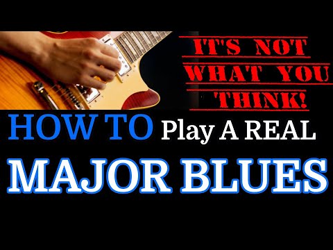 How To ACTUALLY Make Your MAJOR BLUES Sound SAD. A Step By Step Blues Guitar Lesson.