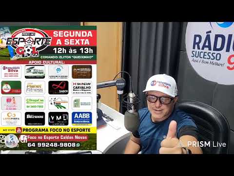 Transmissão ao vivo de Programa Foco No Esporte Caldas Novas