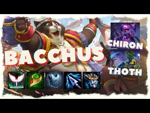Smite Ranked Joust S3 Map Bacchus Gameplay | One of the best Guardians that nobody bans!