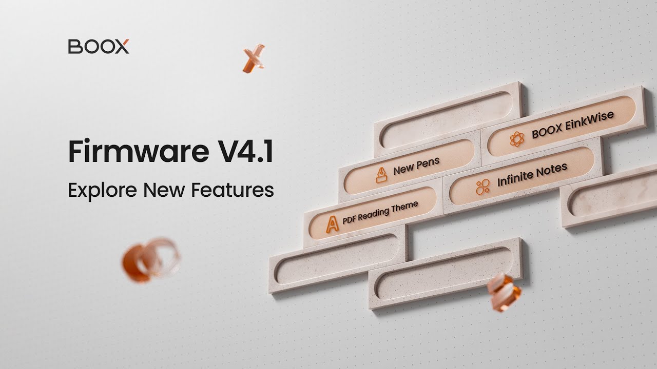 BOOX Firmware V4.1: PDF Reading Themes, Infinite Notes, EinkWise, and More