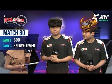 Interview with Bdd, SnowFlower | KT vs JAG 08.10 | 2019 LCK Summer