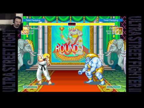 Ultra Street Fighter 2 1st Online MP pt60 - Blanka's Wild Night Out