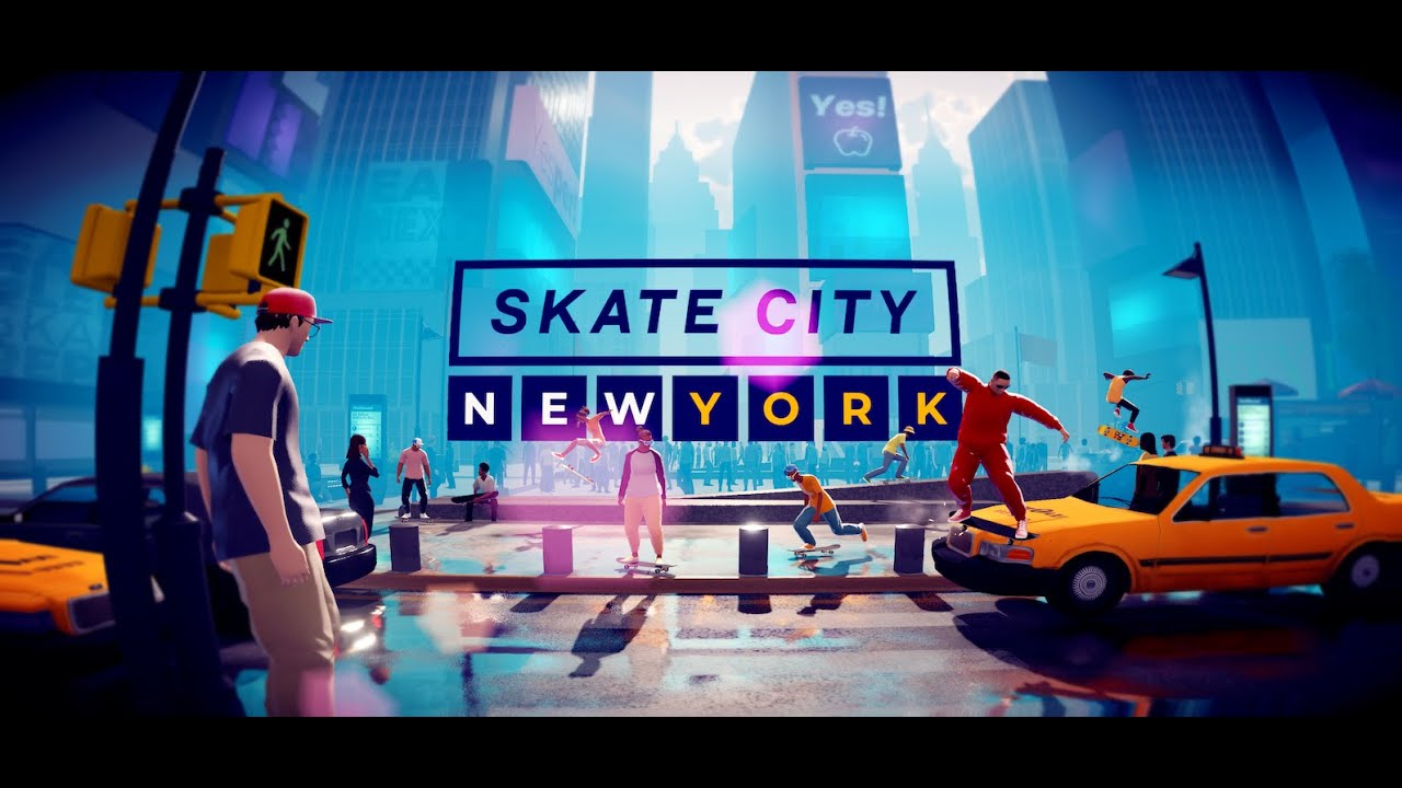 Skate City: New York - Available now on Apple Arcade! - YouTube