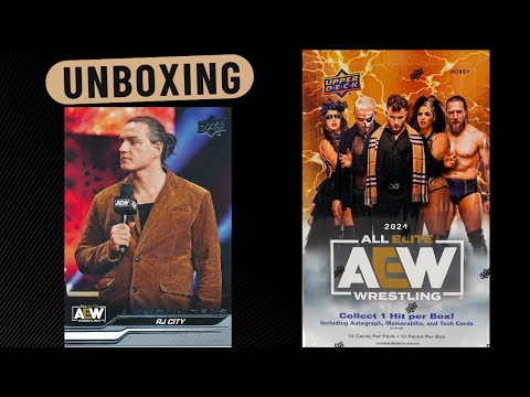 Unboxing 2024 AEW UPPER DECK HOBBY BOX - Pack 7
