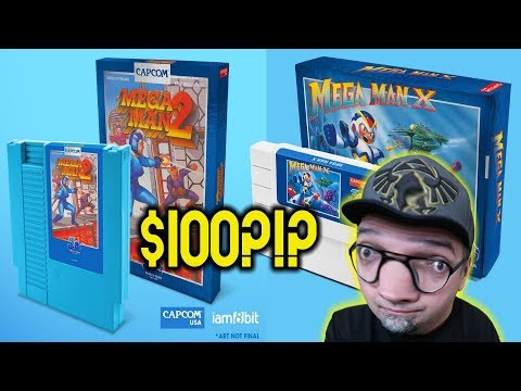 $100 Limited Official Mega Man Repros? Mega Man X SNES & Mega Man 2 NES iam8bit