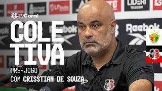TV Coral - Coletiva pré-jogo com Cristian de Souza - Brusque x Santa Cruz - Série C 2026