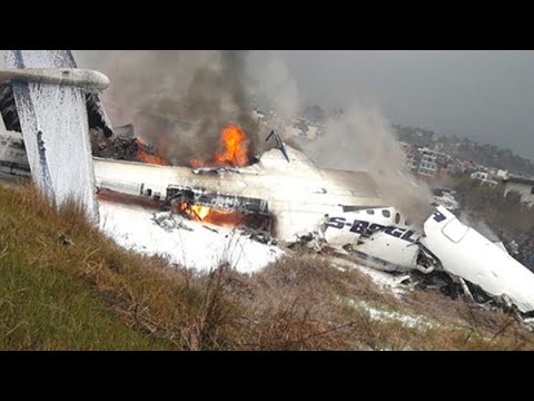 Animation vs. Real Life - US-Bangla Airlines Flight 211