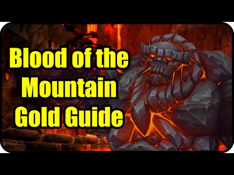 WoW Gold Farming Patch 6.2.4: Blood of the Mountain Gold Making - Molten Core Farming Guide - WoD